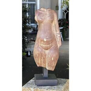 Reproduction of the 'Torso of Nefertiti' Stone Cast sculpture